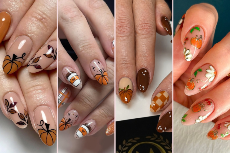 These 25 Pumpkin Nail Ideas Are Basically Fall in a Manicure